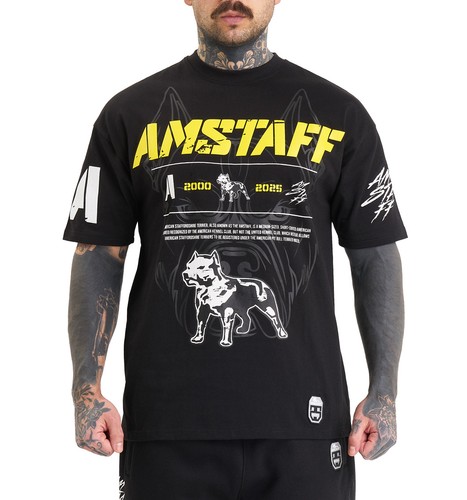 Amstaff riven shirt nera - amstaff,