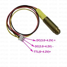 DC3.0~4.2V 532nm 200mW Modulo