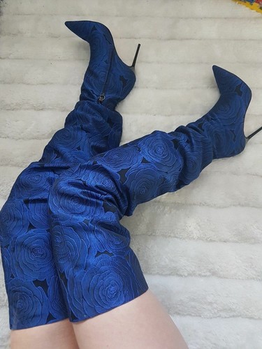 Zara rare blue floral - blue,