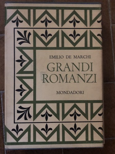 Libro grandi romanzi - libro, emilio