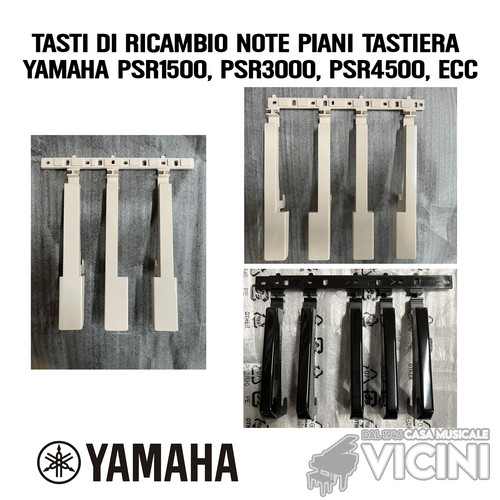 Tasti ricambio note piani - di,