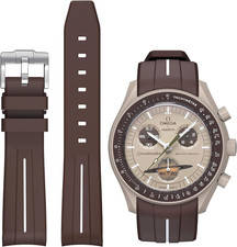 -Cinturino per Orologio Omega X Swatch Moonswatch/Rolex Watch/Seiko, Cinturino D