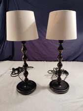 2x Lampada da tavolo vintage