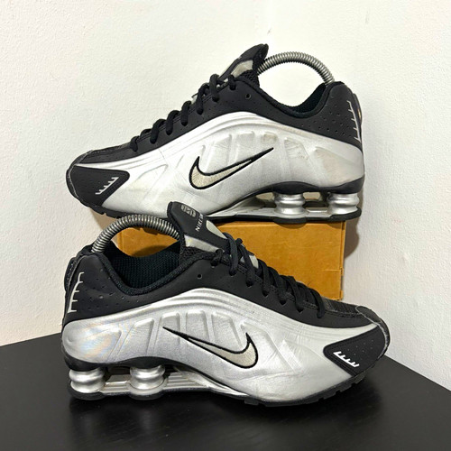 Nike shox nero argento - shox, r4