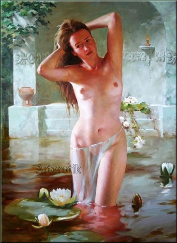 Arte erotica nudo pin-up