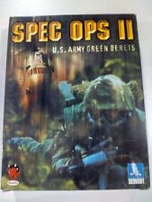 PC CD ROM SPEC OPS II 2 US Army Berretti verdi BIG BOX VERSIONE COMPLETA