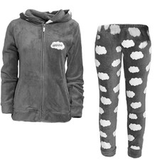 Pigiama Tuta Full Zip con Cappuccio in Coral Dimensione Danza Art. DD20115