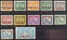 Set uffici postali francesi - , in