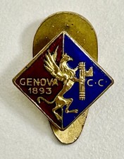 GENOA GENOVA vecchio distintivo calcio attacco a piedino