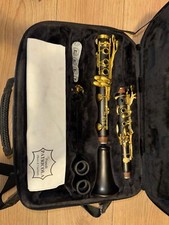 Clarinetto Patricola Artista SiB Usato - Chiavi dorate 18K + Custodia Bam