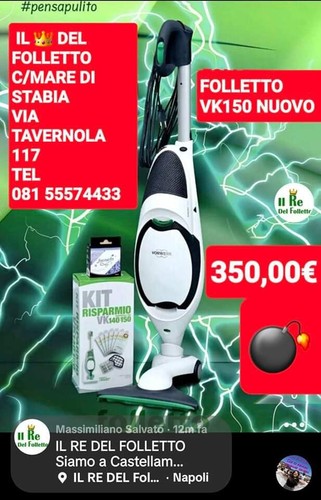 Vorwerk folletto vk150 - vorwerk,