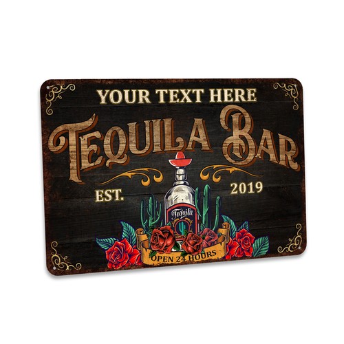 Insegna personalizzata bar