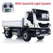 Dumper idraulico radiocomandato in metallo 1/14 RC modello 4x4