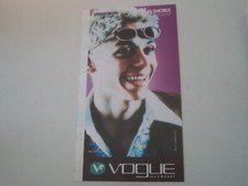 advertising Pubblicità 1998 OCCHIALI VOGUE LUXOTTICA e VALENTINO ROSSI