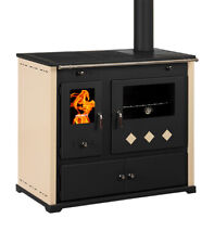 Cucina Stufa a Legna  con Forno Ghisa Top - Praktic Lux Eco - 9.5 kw