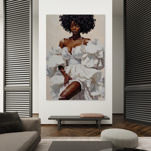 Elegante arte donna - nera,, moda