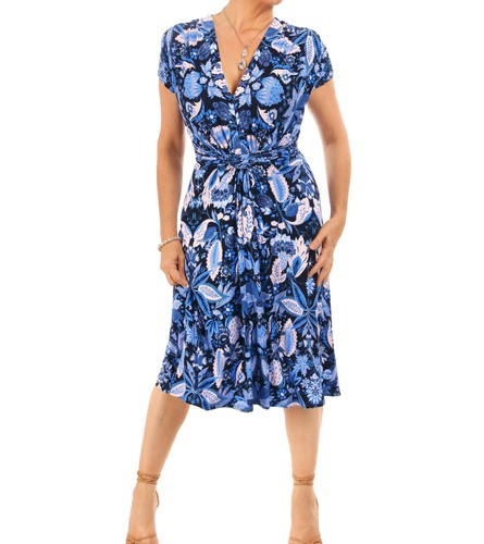 Nuovo blu paisley - stampa, twist