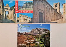 3 cartoline GERACE in Italia