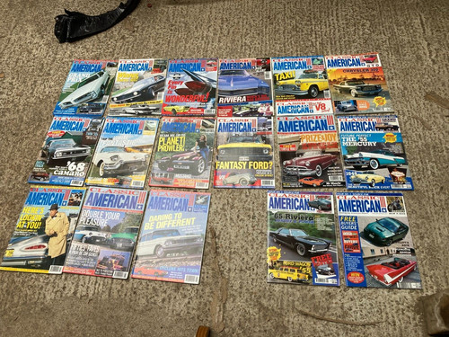 Classic american car magazines - car,