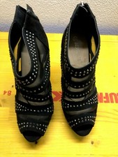 Scarpe donna nero STILETTO tacco 12 - numero 38