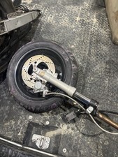 Forcelle Complete Di Ruota Anteriore Perno Rinvio Velocità Phantom F12 Malaguti 