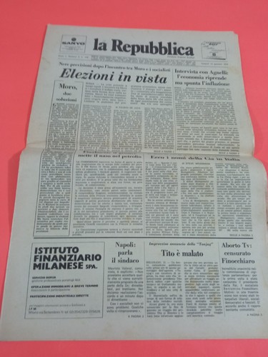 Repubblica anno 3 - , 1