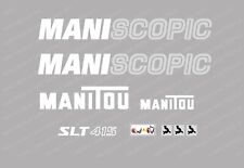 Set Di Adesivi Manitou Slt 415 Maniscopico