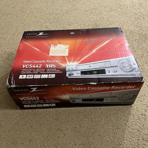 Nuovo zenith vcs442 vhs vcr - nuovo,