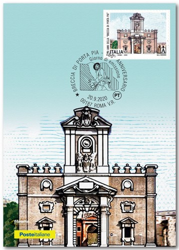 Cartolina filatelica italia - cartolina,