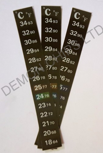 Lcd termometro adesivo - 3x,