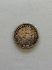1898 Silver One Dime United