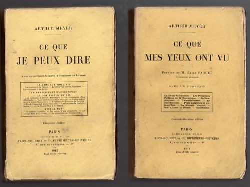 Lotto libri arthur meyer - 2,