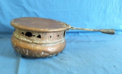 Antico scaldino scaldaletto - antico,