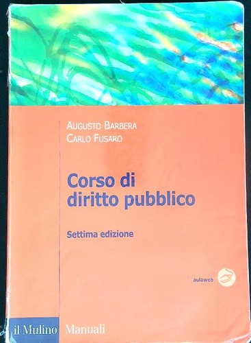 Corso diritto pubblico - corso,