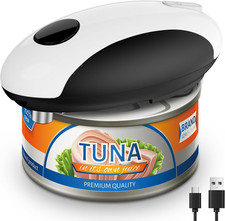 Apriscatole Elettrico Ricaricabile USB – a Batteria, Funzionamento Automatico Co