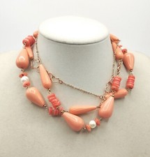 Collana corallo rosato - #collana,