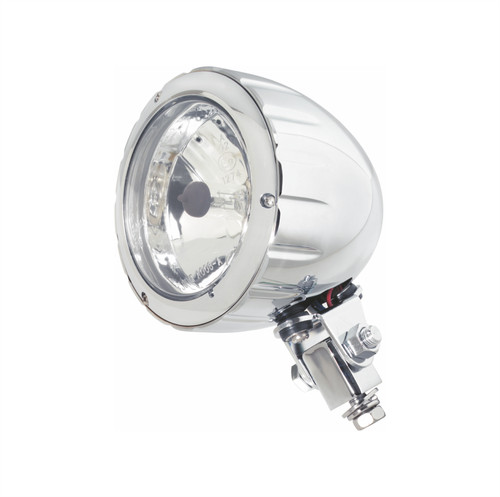 Faro moto custom metallo - in,