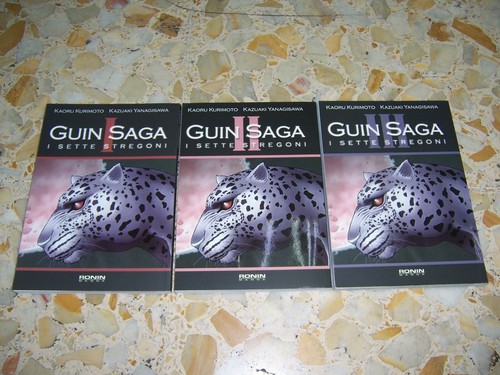 Guin saga serie - 1-2-3,
