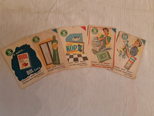 LOTTO DI 5 PEZZI FIGURINE MIRALANZA PUBBLICITARIE VEDI FOTO           