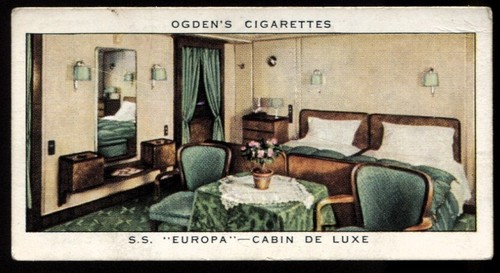 Tobacco card ogdens ocean - ogdens,,