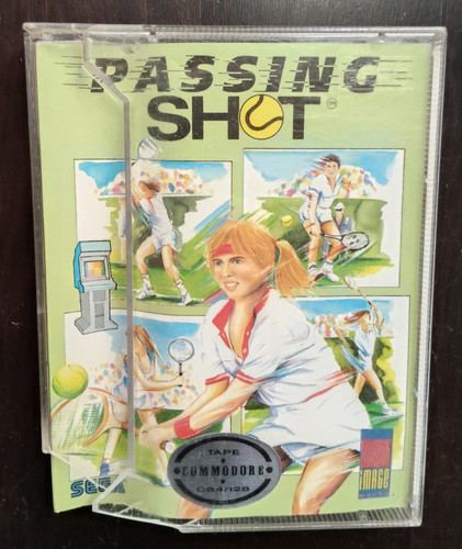 Videogioco passing shot - passing, 1988