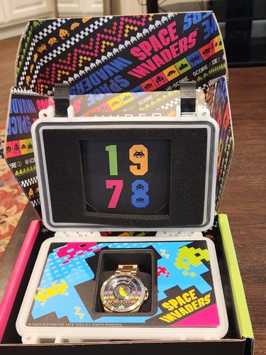 Orologio nubeo space invaders - space,