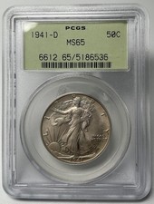 1941-D Liberty Walking mezzo