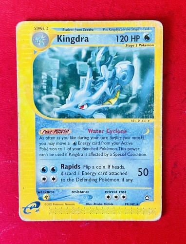 Lotto carte pokémon - pokémon, kingdra
