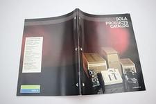 SOLA Products Catalog 718