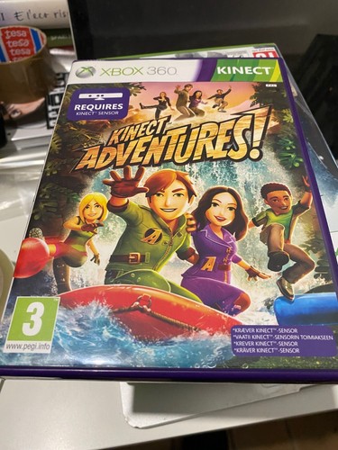 Box 360 kinect adventures - box,