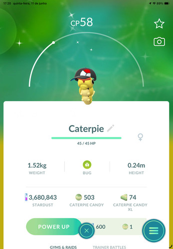 Cappello berretto caterpie - cappello,