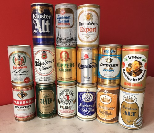 Lattine birra tedesche - 15,