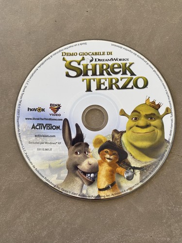 Gioco rom shrek - cd, terzo