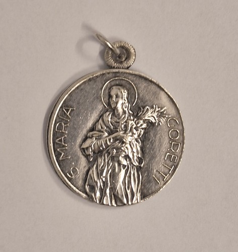 Medaglia santa maria - goretti, e